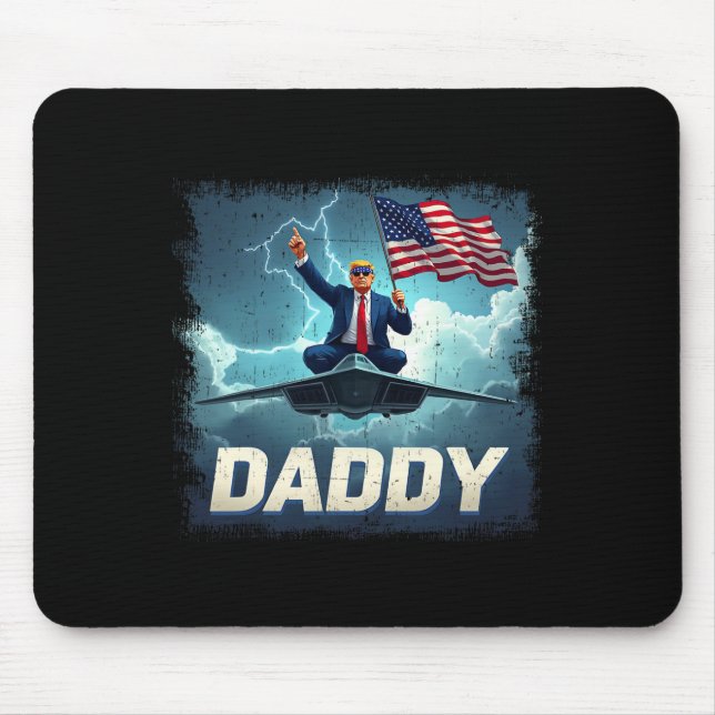 Tapis De Souris Officiel 2025 Trump Daddy 1 (Devant)