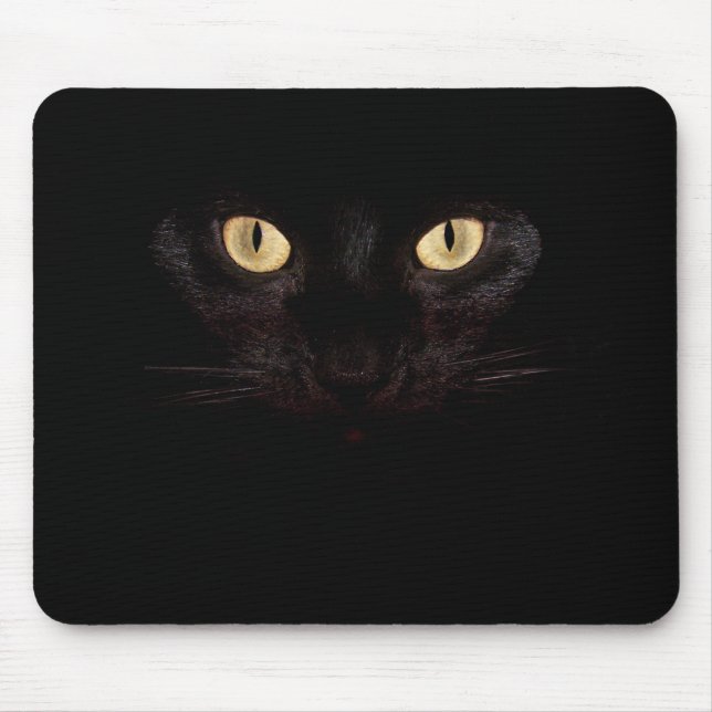 tapis de souris officiel de chat noir (Devant)