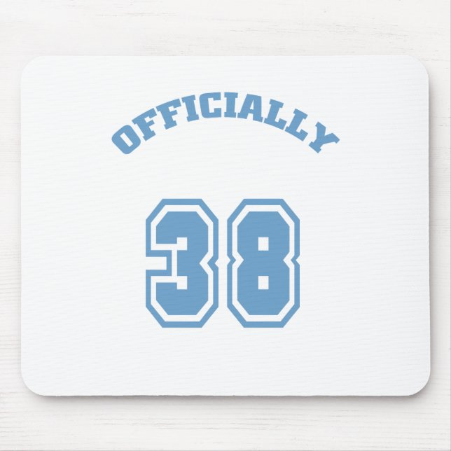 Tapis De Souris Officiellement 38 (Devant)