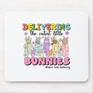 Tapis De Souris Offrir La Main D'Oeuvre Et La Livraison De Bunnies