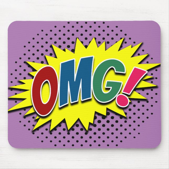 Tapis De Souris Oh mon Dieu ! (Devant)