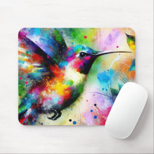 Tapis De Souris Oiseau de mer couleur impressionniste