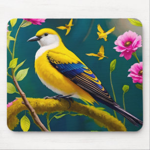 Tapis De Souris Oiseau doré