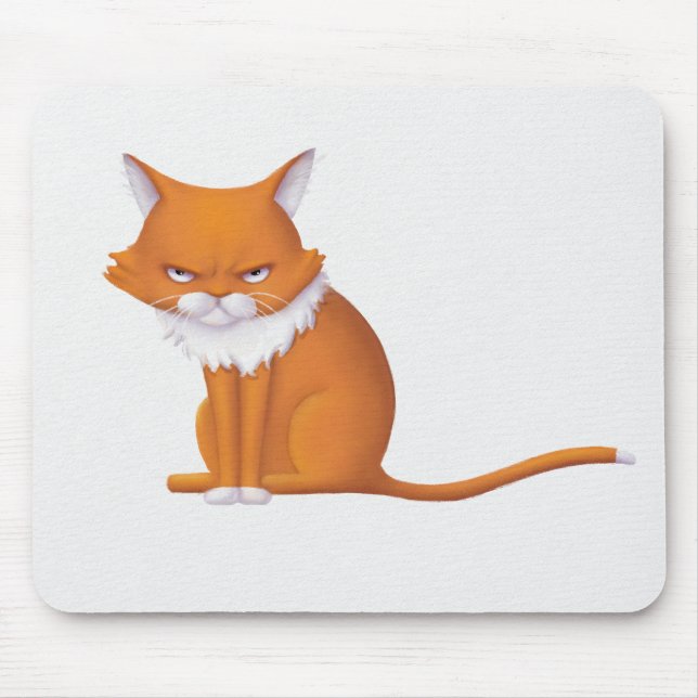 Tapis De Souris oiseau, intelligent, dessin animé, animaux, profes (Devant)