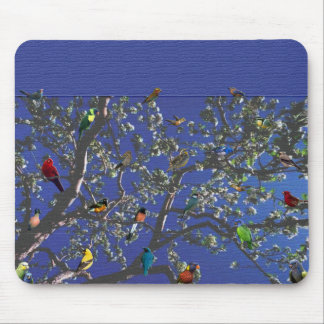 Tapis De Souris Oiseau Mousepad 01