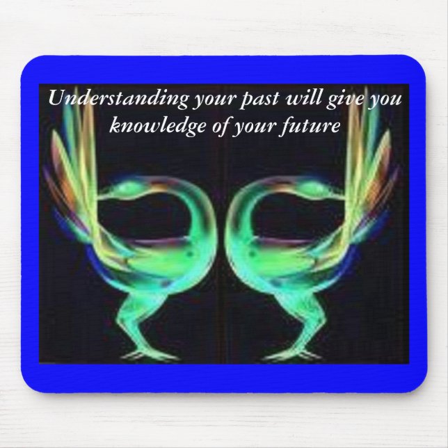 Tapis De Souris Oiseaux de Sankofa (Devant)