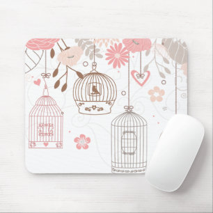 Tapis De Souris Oiseaux lunaires