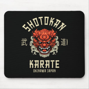 Tapis De Souris Okinawa Japon Dojo Shotokan Karaté
