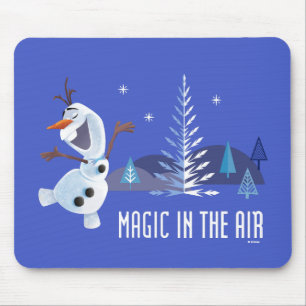 Tapis De Souris Olaf La magie dans l'air