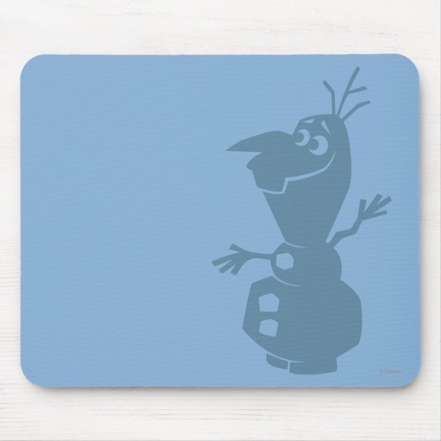 Tapis De Souris Olaf | Silhouette (Devant)