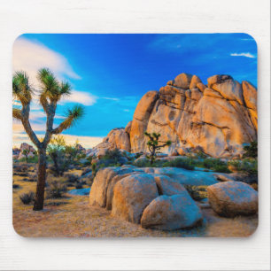 Tapis De Souris Old Woman Rock - Parc national Joshua Tree
