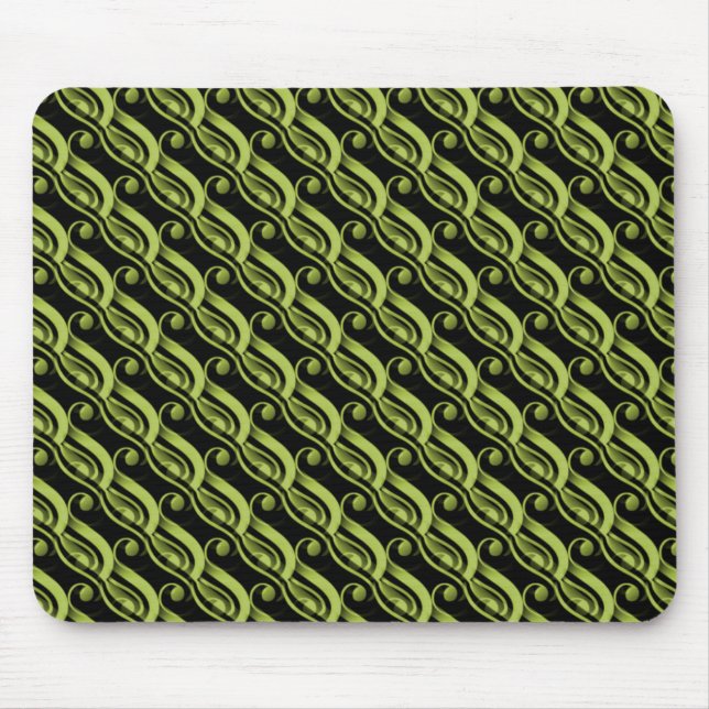 Tapis De Souris Olive Green sans effort Charme Mousepad (Devant)