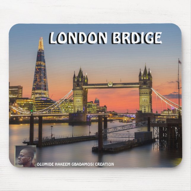 TAPIS DE SOURIS OLUMIDE HAKEEM GBADAMOSI MOUSE PAD (Devant)