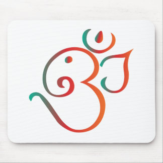 Tapis De Souris OM-ganpati-vert-orange