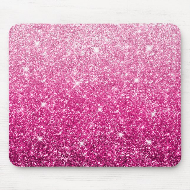 Tapis De Souris Ombre rose brillant (Devant)