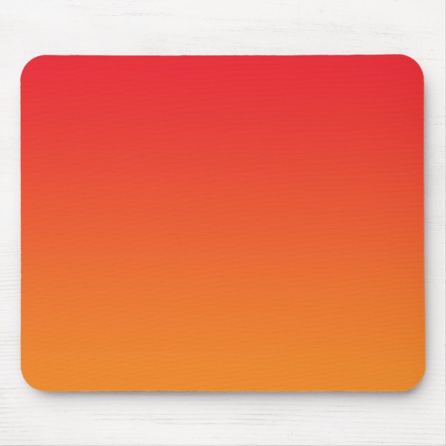 Tapis De Souris "Ombre rouge et orange" (Devant)