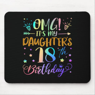 Tapis De Souris Omg Ses Mes Filles 18e Anniversaire Doux 18 Ans
