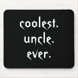 Tapis De Souris Oncle le plus froid jamais Mousepad