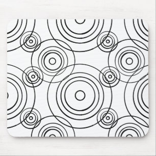 Tapis De Souris Ondes de pluie