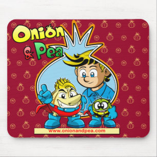 Tapis De Souris Onion et Pea mousepad.