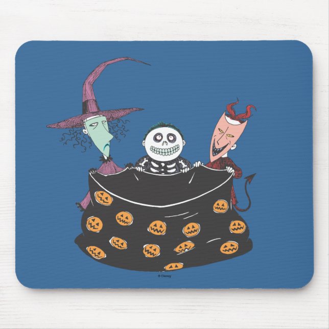 Tapis De Souris Oogie's Boys - Trick or Treat (Devant)