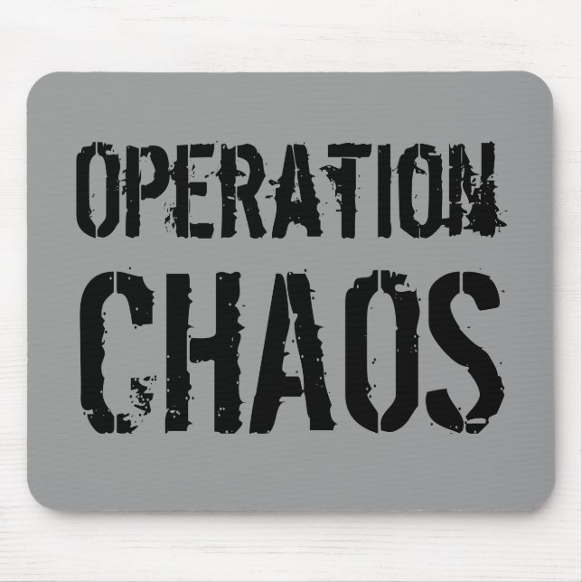 Tapis De Souris Opération, CHAOS (Devant)