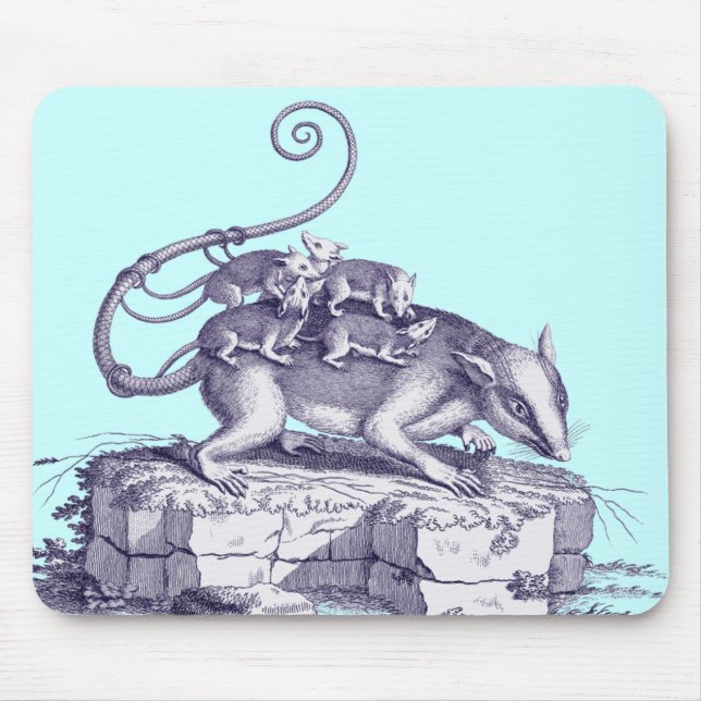 Tapis De Souris Opossum Mousepad (Devant)