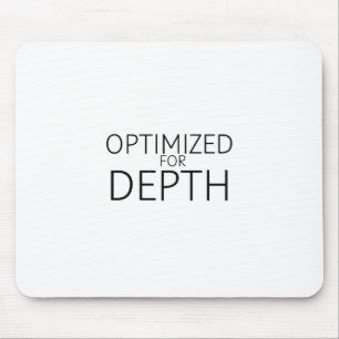 Tapis De Souris Optimisé pour une profondeur minimaliste technique