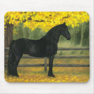 Tapis De Souris Or noir - mousepad