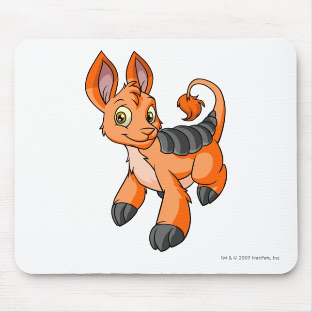 Tapis De Souris Orange de Bori (Devant)