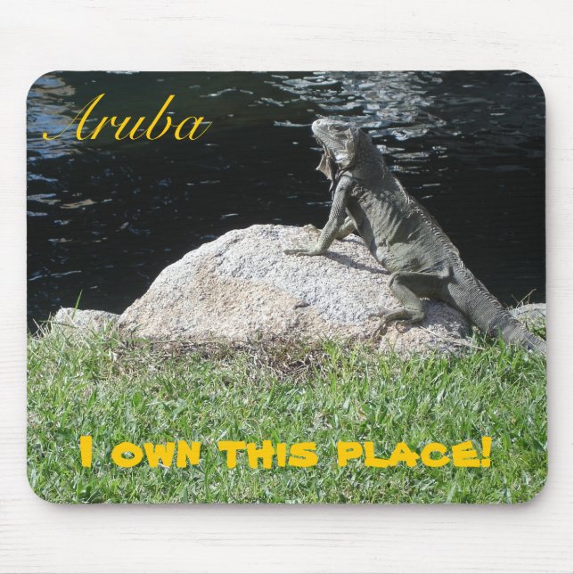 Tapis De Souris Oranjestad, Aruba (Devant)
