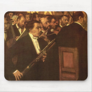 Tapis De Souris Orchestre de l'Opéra par Edgar Degas, Art Vintage