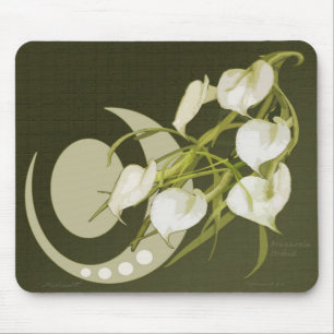 Tapis De Souris Orchidée de Brassavola Mousepad