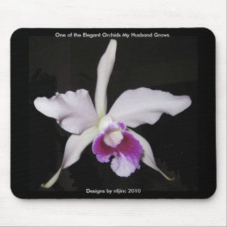 Tapis De Souris Orchidée élégante Mousepad 1