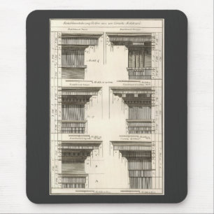 Tapis De Souris Ordres d'Architecture, Entablements Anciens