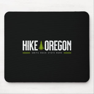 Tapis De Souris Oregon Smith Rock State Park Hike Tree Retro Graph