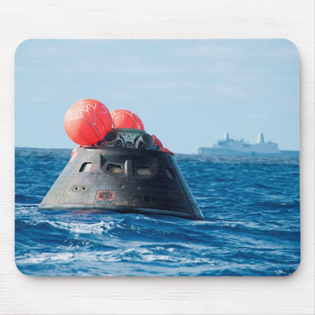 Tapis De Souris Orion Capsule Spacecraft Ocean Recovery (Devant)