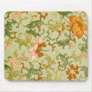 Tapis De Souris Ornement Chinois Vintage Fleurs Jones