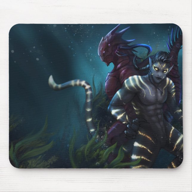 Tapis De Souris Oshen et Zar Mouspad (Devant)