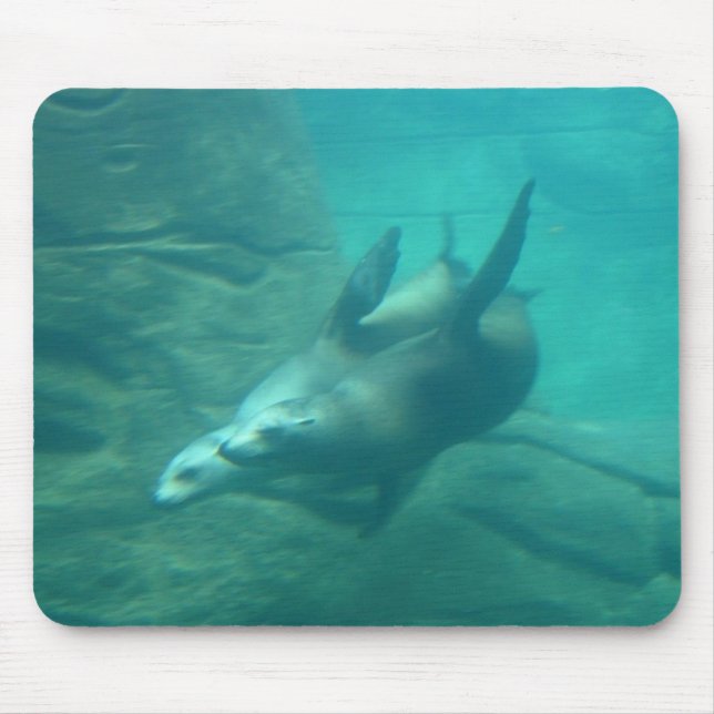 Tapis De Souris Otaries Mousepad (Devant)
