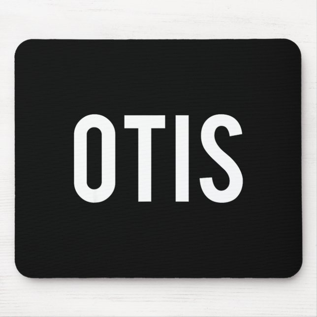 Tapis De Souris Otis - Cool New Funny Name Fan Gift Tee  (Devant)