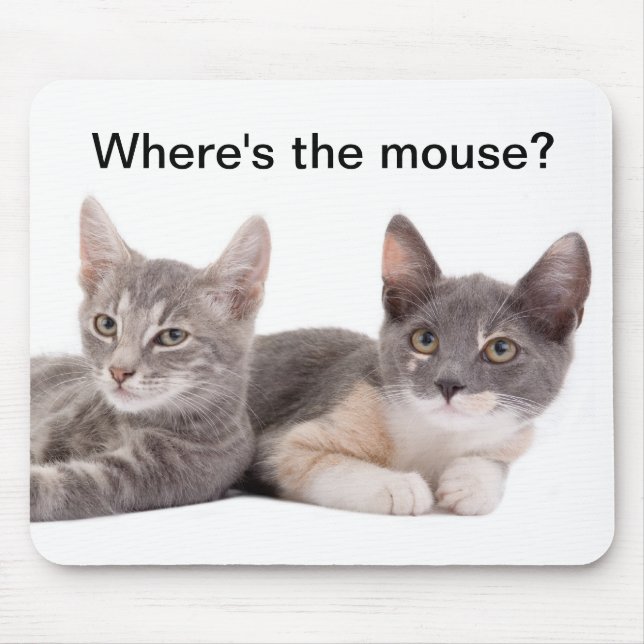 Tapis De Souris Où est la souris ? Mousepad mignon (Devant)