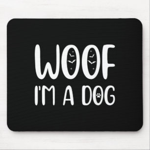 Tapis De Souris Ouah Un Chien Drôle Halloween Chien Amoureux De Ch