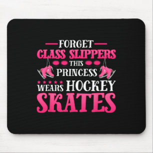 Tapis De Souris Oubliez Les Chaussures En Verre Cette-Princesse Po