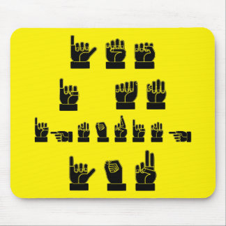 Tapis De Souris Oui je vous ignore © de #USAPatriotGraphics d'ASL