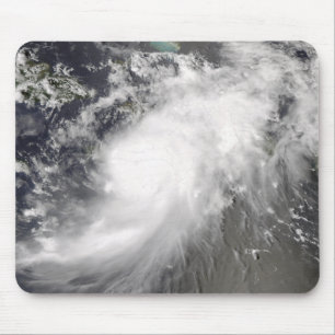 Tapis De Souris Ouragan Gustav au-dessus de Hispaniola