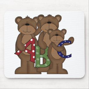 Tapis De Souris Ours d'ABC