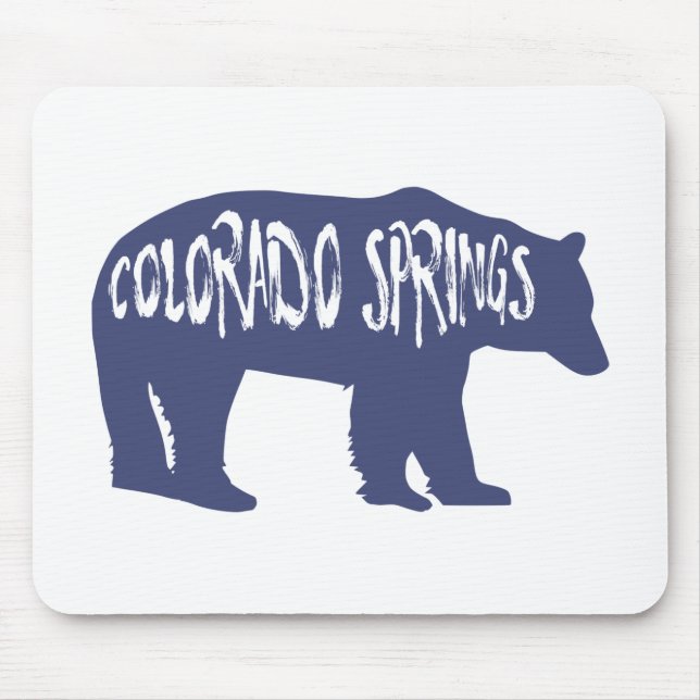 Tapis De Souris Ours de Colorado Springs (Devant)