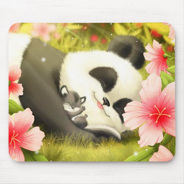 Tapis De Souris Ours Panda (Devant)