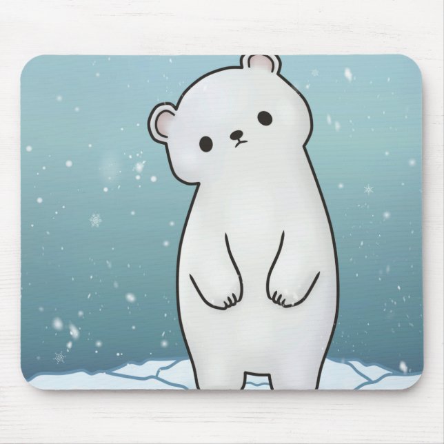 Tapis De Souris Ours polaire (Devant)